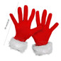 Glowing Hand Gloves Cuff Gloves Unisex Sanat Gloves Christmas Gloves — image 5 of 10