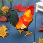 1pc Simulation Foam Rooster Model Fake Artificial Imitation Animal Home Garden Ornament Miniature Decoration Home Decoration — image 9 of 11