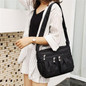 Multi compartment messenger bag women's waterproof Oxford cloth single shoulder bag leisure light middle-aged and elderly mother bag business collection Wallet — image 5 of 21