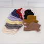 Keep Warm Lengthen Wrist Gloves Solid Color Half Finger Mitten for Teens — image 15 of 20