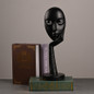 Modern House Decor Home Decoration Maison Accessories Thinker Mask Miniature Figurines for Living Room Office Corridor — image 6 of 14