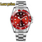 Luxury Business Watches Big Dial Watch Gift Gold Watch for Men Rotatable Bezel Sapphire Glass Stainless Steel Band Sport Quartz Wristwatch Reloj Uhrenbeweger — image 10 of 21