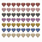 30Pcs  Enamel Pendants Hope Luck  Heart Shape Mom Pendant for Jewelry Making Necklace Bracelet Earrings DIY Handmade Craft Jewelry Charms — image 4 of 24