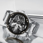 Oversized Dial Dual Time Watch for Men - Sporty Multifunction Quartz Watch — image 6 of 16