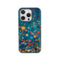 Little Blue Wild Flowers Colorful Flower Translucency Sparkling Glitter Sequin Glossy Case for iPhone 12 13 14 15 16 Pro Max — image 9 of 9