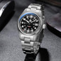 Automatic Watches For Men Stainless Steel Nh35A Movement Diver 200 M Luminescent Dial Analog Dress Watch — image 9 of 9