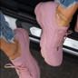 Women's Fashion Sneakers Casual Shoes Comfortable Mesh Lace-Up Ladies Sport Shoes Wedges Chunky Women's Vulcanized Shoes Females Sneakers zapatos de mujer chaussures femme — image 5 of 9