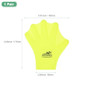 Silicone Swimming Gloves Webbed Swim Gloves Finger Frog Type Swim Training Gloves Water Resistance for Swimming/Diving/Water Aerobics — image 5 of 7