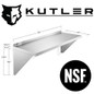 Stainless Steel Shelf - NSF Commercial Kitchen Wall Shelving — image 21 of 26