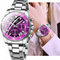 Ladies Watches Montre De Marque De Luxe Pour Femmes Montres Élégantes Pour Dames Montres En or Pour FemmesRelogio Feminino Orologi Donna Montre Femme — image 17 of 19