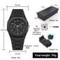 Waterproof Sports Watch for Men - Durable Rubber Strap Quartz Watch — image 20 of 40