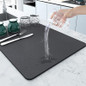 Absorbent Kitchen Dish Drying Mats, Spill Resistant Coffee Mats Easy Clean Countertop Coffee Maker Mats for Coffee Machines, Dish Racks, Kitchen Countertops, Kitchen Accessories — image 4 of 19