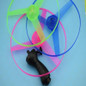 HOT Funny Spinning Flyer Luminous Flying UFO LED Light Handle Flash Flying Toys for Kids Outdoor Game Color Random — image 9 of 14
