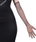 Sexy Fishnet Gloves Long Mesh Fingerless Gloves for Rave Halloween Cosplay Party — image 7 of 12