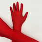 Satined Gloves for Wedding Ceremony Simple Elbow Gloves Formal Occasion Gloves Banquet Long Gloves for 1920s Costume — image 15 of 16