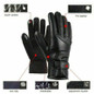 Winter Warm Men Heated Gloves Rechargeable USB Hand Warmer Electric Heating Gloves Winter Cycling Thermal Touch Screen Bike Gloves Windproof — image 11 of 15