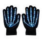 Glow in the Dark Skeleton Claw Gloves for All Ages Halloween Mittens Costume Accessories Noctilucence Full Finger Gloves — image 9 of 18