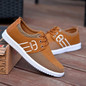 Men Fashion Lace Up Canvas Shoes Male Sneakers Casual Breathable Flat Shoes All-match Leisure Canvas Shoes Sport Shoes Men Student Skateboard Shoes — image 6 of 17