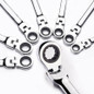 1pc/2pcs Metric Flex-Head Ratcheting Combination Wrench 72 Teeth 12 Point Dual-purpose Rachet Wrench Ended Spanner Hand Tools (6mm-24mm To Choose) — image 21 of 55