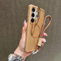 Matte Magnetic Lens Bracket Lanyard Stand Phone Case For Samsung S24 S25 Plus S23 Ultra FE A56 A36 A16 Wireless Charging Cover — image 6 of 18