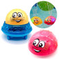 Bath Toys Spray Water Light Music Rotate Ball Kid Toys for Baby Toddler Bathroom Summer Play Water CAT — image 13 of 14