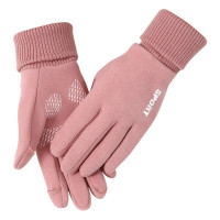 Winter Touchscreen Gloves with Fleece Lining - Non-Slip Suede for Driving, Cycling, and Outdoor Sports | Warm Unisex Couples Gloves — image 2 of 15