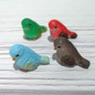 4 Pcs/set Resin Home Ornament Cute Little Birds Animal Model Figurine Glass Decor Miniature Craft Garden DIY Accessories — image 18 of 20