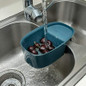 2021 Kitchen Sink Strainer Colander Drain Basket Multifunction Saddle-shaped Mesh Strainer Kitchen Accessories — image 5 of 14