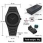 Waterproof Sports Watch for Men - Durable Rubber Strap Quartz Watch — image 32 of 40