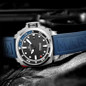 Swiss Automatic Movement Dive Watches For Men Casual Men'S Watch With Rubber StrapSapphire Glass DialLuminous Hands And Hour Markers200M Waterproof For Diving Or Underwater Sport — image 6 of 8