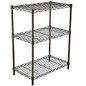 3Tier Wire Shelving Rack Shelf Adjustable Unit Commercial Garage Kitchen Storage — image 6 of 8