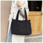 Stylish Corduroy Tote Bag for Women Large Capacity Commuter Shoulder Bag Minimalist Design Crossbody Bag Fashionable and Versatile — image 48 of 61