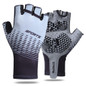 Breathable Half Finger Cycling Gloves Riding Fishing Gloves Anti-Slip Gloves — image 9 of 14