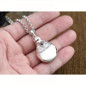 Antique Pendant Perfume Bottle Small Pot Openable Pendant Hollow Box Ladies Jewelry — image 6 of 8