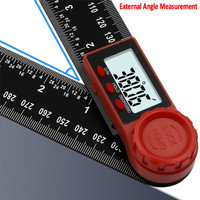 0-200mm 0-300mm Digital Meter Angle Inclinometer Angle Digital Ruler Electron Goniometer Protractor Angle finder Measuring Tool — image 2 of 19