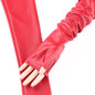 Long Gloves for Women Wedding Dancing Elastic Fingerless Gloves — image 7 of 13