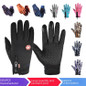 Touchscreen Winter Gloves for Cycling & Skiing - Fleece Lined, Windproof, Thermal with Zipper Closure — image 7 of 26