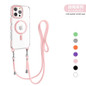 New Product Oblique Cross Phone Case Suitable for IPhone 16 Pro Transparent Magnetic Sleeve 15 Lanyard Phone Case — image 11 of 14