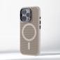 Invisible Lens Holder Honeycomb Grid Mesh Cooling Case For iPhone 17 16 Pro Max 15 14 13 12 Pro Magnetic Wireless Charging Cover — image 17 of 19