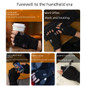 Rechargeable Heated Gloves for Skiing & Cycling - Touchscreen Compatible Cold Weather Gloves — image 4 of 13