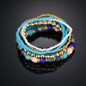Fashion Jewelry Bohemian Multilayer Beads Bracelets & Bangles for Women Elastic Strand Bracelets Woman — image 12 of 26