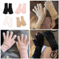 2pack Unisex Cold Weather Gloves Elastics Winter Mittens Stretchy Gloves — image 7 of 12
