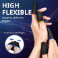 60pcs/50pcs/45pcs/40pcs/30pcs/20pcs Gaming Finger Sleeves Breathable Fingertips for Mobile Phone Game Controller Finger Thumb Sleeve Gloves Carbon Fiber Anti-Sweat Seamless Touch Screen Finger Covers — image 7 of 34