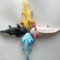 Cute Axolotl Soft Stuffed Plush Toy Realistic Simulation Ambystoma Mexicanum Pink Dinosaur Animal Model Doll For Kids Audlt Gift — image 8 of 15