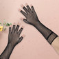 Nightclub Fishnet Gloves Christmas Gloves Party Supply Operas Gloves for Concert Half Finger Dark Gloves — image 9 of 10