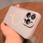 Translucent Luxury Case for iPhone 17 16 15 Pro Max 16 15 14 Plus 17 Air with Magnetic Wireless Charging and Matte Lens Protector — image 7 of 18