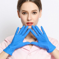 50/100pcs Disposable Glove Household Cleaning Mechanic Tattoo Gloves Anti Virus Protective Gloves — image 3 of 16