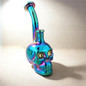 Sweet Puff Two-piece Set, Including Art Sculptures of Colored Glass Skeletons or Transparent Glass Skeletons or Electroplated Skeletons, Glass Tubes, Glass Bowls, Borosilicate Glass Spring Shaped Sculptures, Unique Art Glass Crafts for Home Office Desk Displays, Collectible Gifts, and Home Decor. — image 4 of 9