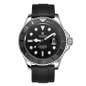 CASENO Luxury Yacht Silicone Strap 21MM Automatic Mechanical Men's Watch Waterproof Sporty Fashion — image 6 of 7