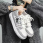 Trendy Chunky Sole Skate Shoes for Men - Casual Streetwear Sneakers — image 5 of 9